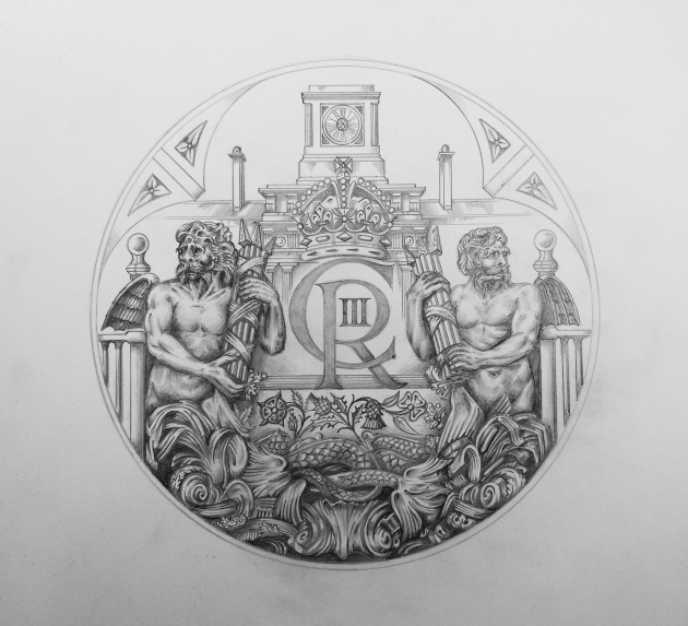 Coin design for the Royal Mews